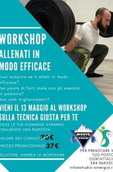 Workshop Allenamento